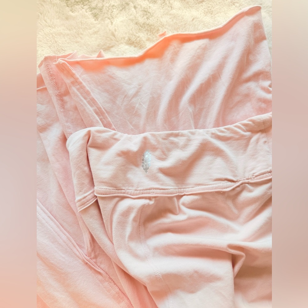 Free People Flare Yoga Pants 
Slit from bottoms.